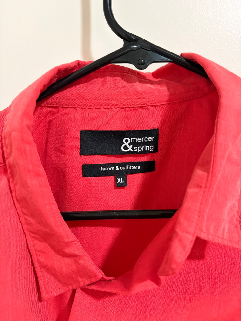 Ring Red Collared Shirt by Mercer & Spring - Picture 3 of 4